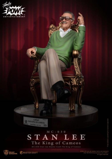 Figure Marvel - Stan Lee "The King Of Cameos" Master Craft