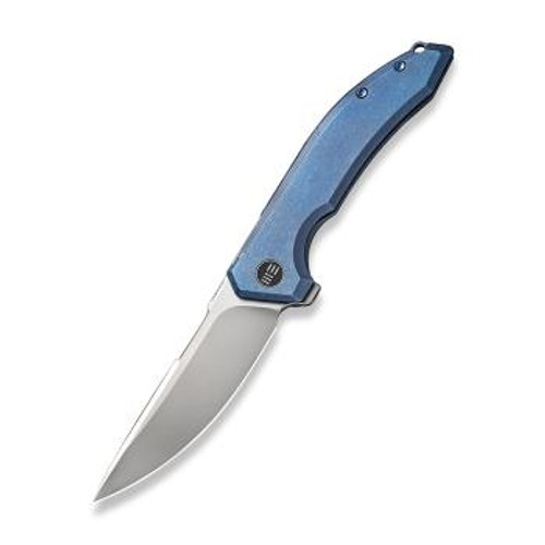 WE Quixotic Knife Blue Titanium (3.45" Bead Blasted 20CV) WE21016-3