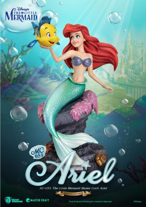 Figure Disney - Ariel "The Little Mermaid" Master Craft Statue