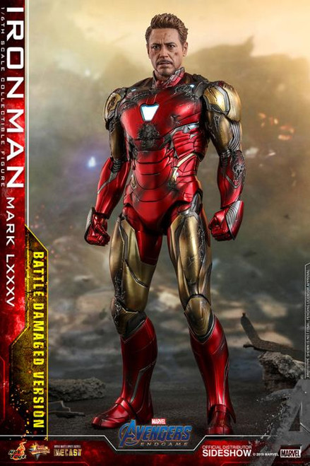 Figure Marvel - Iron Man Mark LXXXV (Battle Damaged Version) "Avengers: Endgame" Deluxe Sixth Scale Figure (HT)