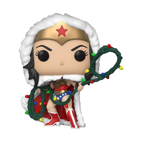 Funko POP Wonder Woman with Lights Lasso "DC Holiday" [354]