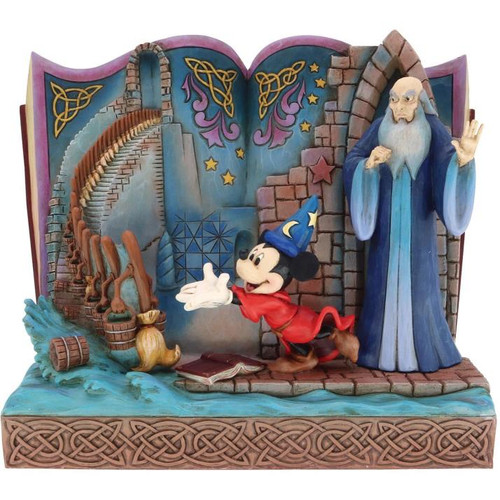 Disney - Fantasia Sorcerer Mickey Storybook (Jim Shore)