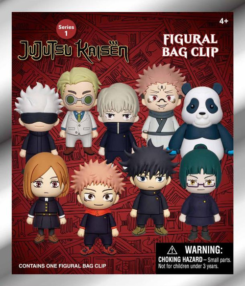 3D Foam Key Ring - Jujutsu Kaisen (Series 1) [1 Random Bag]