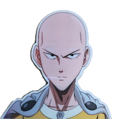 3D Motion Sticker (One Punch Man) Saitama