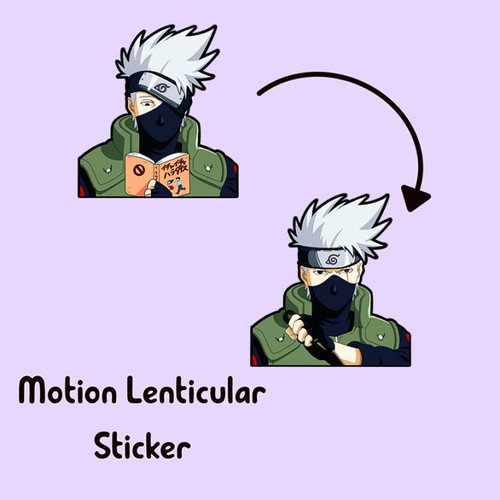 3D Motion Sticker (Naruto) Kakashi