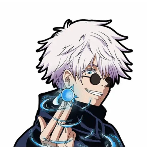 3D (SMALL) Motion Sticker (Jujutsu Kaisen) Satoru Gojo #15