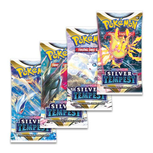 Pokemon TCG: Sword & Shield - Silver Tempest Booster (Pack of 1) Random