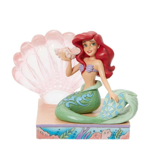 Disney - Ariel Clear Resin Shell "The Little Mermaid" (By Jim Shore)