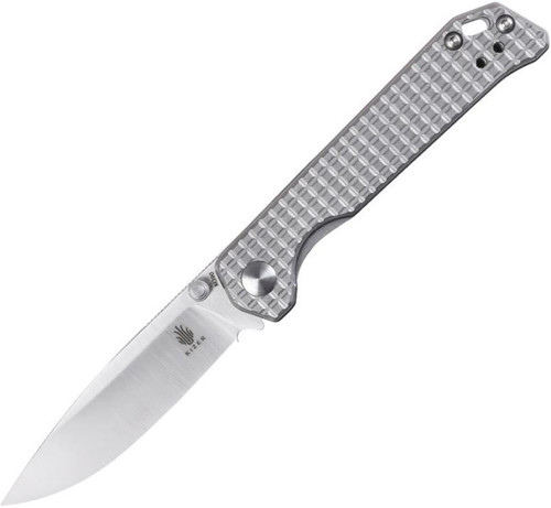 Begleiter Mini (Titanium) Pocket Knife [2.91" Satin M390] Kizer Cutlery Ki3458RA2