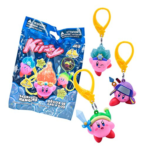 Blind Bag - Kirby (Glow In The Dark) Backpack Hangers Mystery Pack [1 Random Bag]