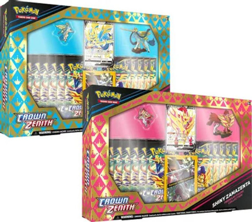 Pokemon TCG: Sword & Shield - Crown Zenith Collection Premium Figure Collection Shiny Zacian / Shi (1 Random Box)