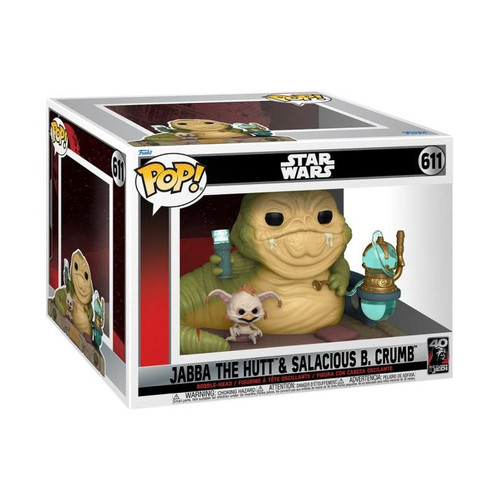 Funko POP Deluxe - Jabba The Hutt & Salacious B. Crumb "Star Wars" [611]