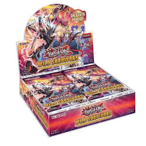 Yu-Gi-Oh! TCG: Wild Survivors [Sealed Booster Box]