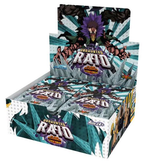 UniVersus CCG: Set 5- My Hero Academia Undaunted Raid [Sealed Booster Box]