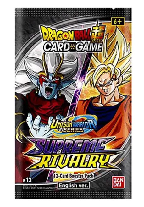 Dragon Ball Super TCG: Unison Warrior "Supreme Rivalry" (Series 04) Booster (1 Random Pack)
