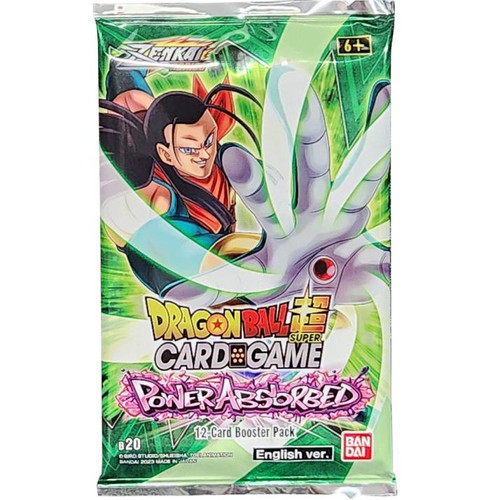 Dragon Ball Super TCG: Power Absorbed (Series 03) Booster (1 Random Pack)