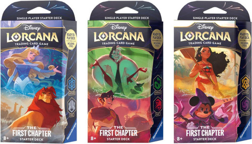 Disney Lorcana - The First Chapter Starter Deck (1 Random Box)