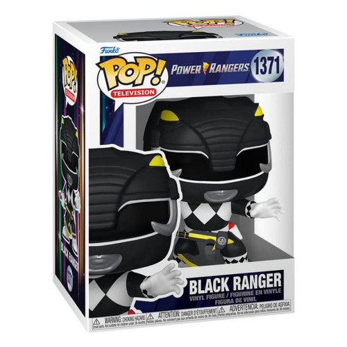 Funko Pop Black Ranger (Mighty Morphin Power Rangers) 30th Anniversary [1371]