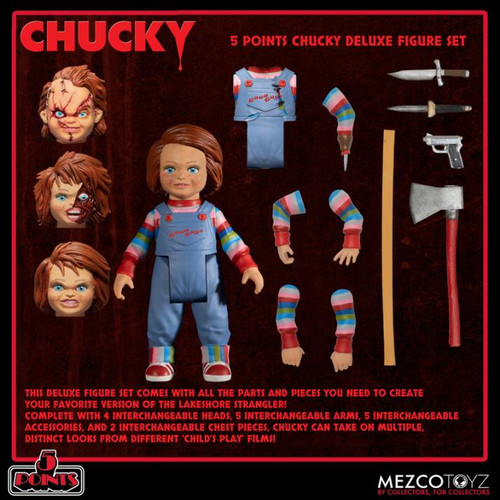 5 Point - Chucky Deluxe Action Figure Set