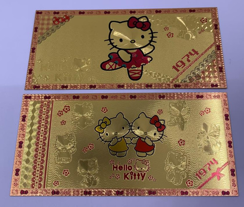 Hello Kitty (Ballerina) Souvenir Coin Banknote
