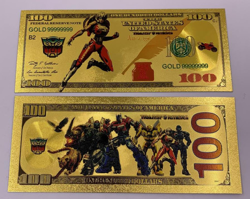 Transformers (Arcee) Souvenir Coin Banknote