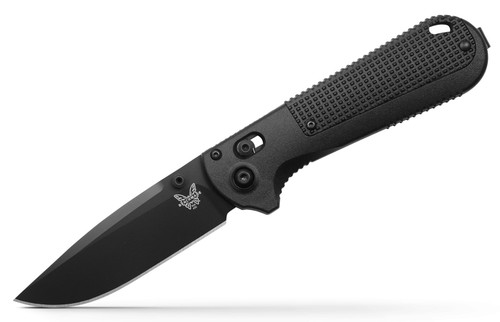 Benchmade Redoubt AXIS Black Grivory Pocket Knife (3.60" Black D2) 430BK-02