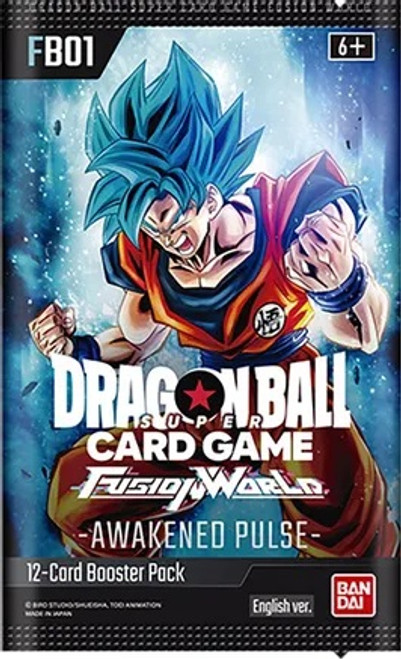 Dragon Ball Super Fusion World TCG: Set 01 Awakened Pulse (1 Random Pack)