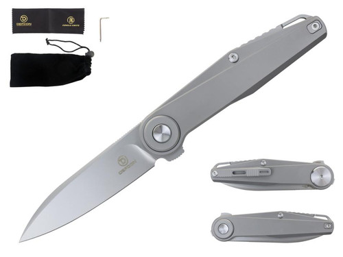 DEFCON Fulcrum Titanium Handle Folding Knife [Bohler M390] TF9617