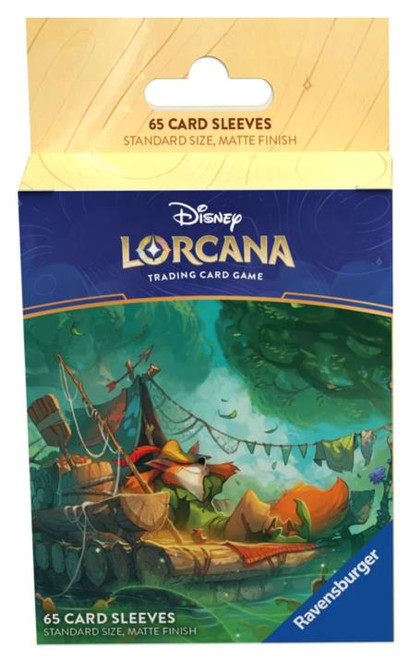 Disney Lorcana TCG: Robin Hood - Matte Card Sleeves "Into the Inklands" (65CT)