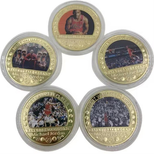 Collectible Coin (NBA Michael Jordan) - Assorted [1 Random Coin]
