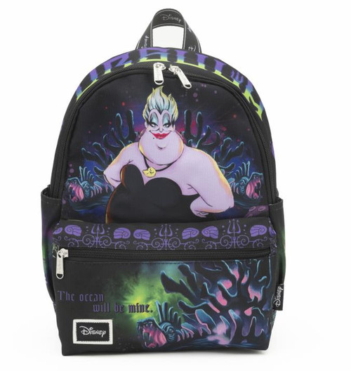 13" Junior Daypack - Villains Ursula (The Little Mermaid)