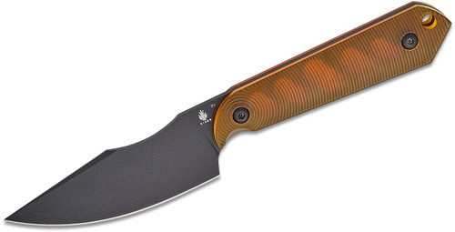 Harpoon Mini (Ultem) Fixed Blade (2.98" Black Powder Coat CPM-3V) Kizer Cutlery 1040S5