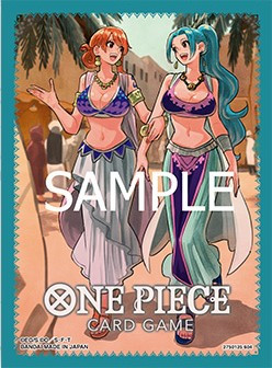One Piece TCG: Official Sleeves Nami & Vivi 70CT (Set 4) Limited