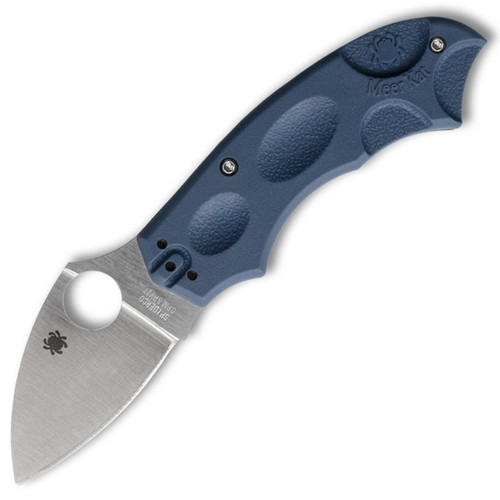 Meerkat Lightweight Knife (2.00" Satin SPY27) Spyderco [Sprint Run] C64PCBL