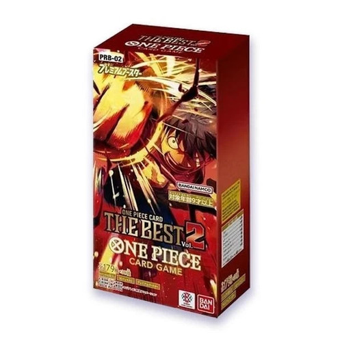 One Piece TCG: The Best Premium PRB-02 (JAPANESE) [Sealed Booster Box 10 Packs]
