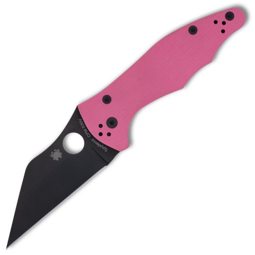 Yojimbo 2 (Sprint Run) Pink G10 Wharncliffe Blade (3.2" Black S30V) Spyderco C85GPNBKP2 Yojimbo 2 (Sprint Run) Pink G10 Wharncliffe Blade (3.2" Black S30V) Spyderco C85GPNBKP2