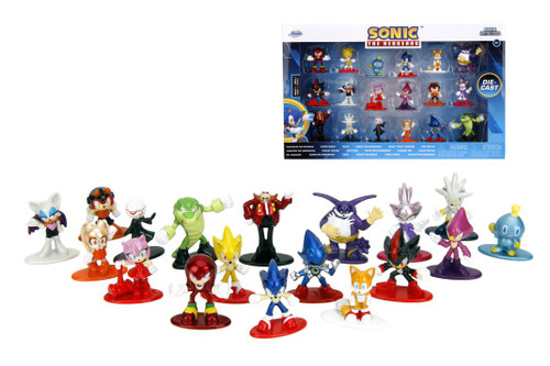 Nano Metalfigs 1.65" - Sonic (18 Pack) [Metal Die-Cast]