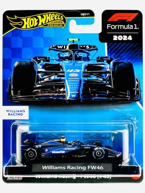 Hot Wheels Premium: Formula 1 Williams Racing FW46 #43 (1:64 Scale) 2024