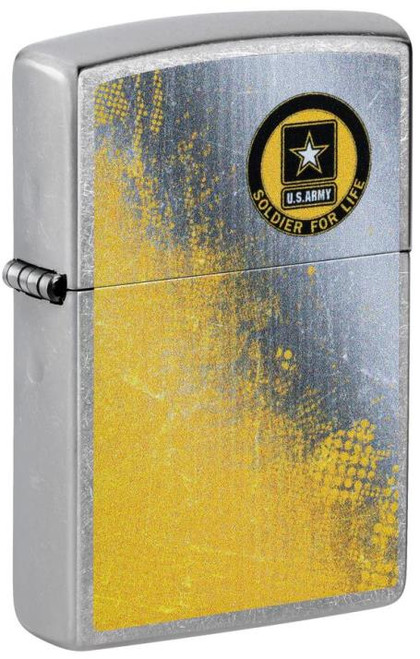 U.S. Army Street Chrome Zippo