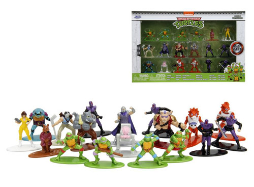 Nano Metalfigs 1.65" - TMNT (18 Pack) [Metal Die-Cast]