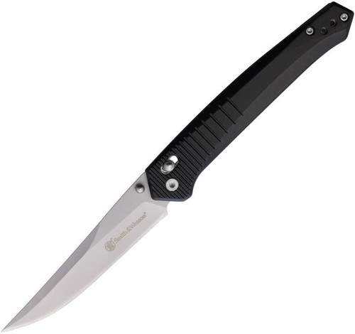 Special Ops Crossbar Lock Pocket Knife (3.5" Bead Blast Stainless) S&W