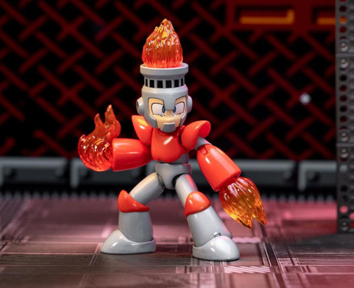 Action Figure - Mega Man (Fire Man) [Metal Die-Cast] 1:12