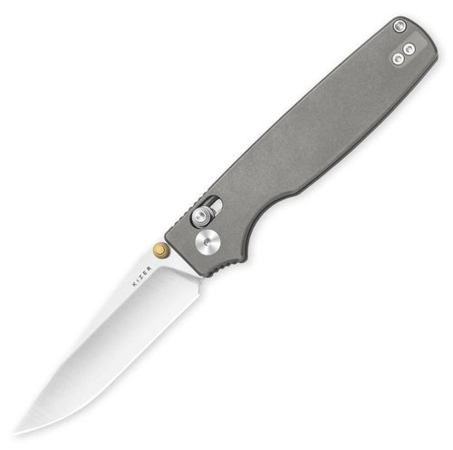 Original 2 Clutch Lock Knife Titanium (3.17" Satin S45VN) Kizer Cutlery Ki3605.2MA1