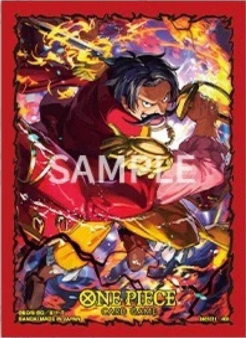 One Piece TCG: Official Sleeves Gold D Roger 70CT (Set 12)