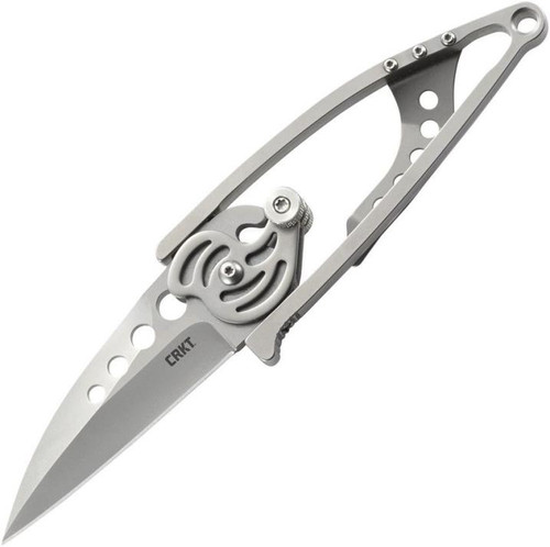 CRKT - Snap-Lock (Gray) Folding Pocket Knife (2.5" Gray 2Cr13)