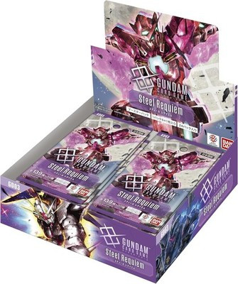 Gundam TCG: Steel Requiem GD03 [Sealed Booster Box] 24 Packs