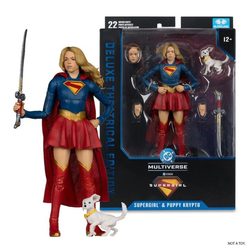 DC Multiverse - Supergirl and Baby Krypto "Supergirl Movie 2026" (Action Figure) Deluxe Theatrical Edition