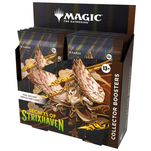 MTG: Secrets of Strixhaven (Collector's) Booster (Sealed Display Box) 12 Packs "Magic The Gathering"