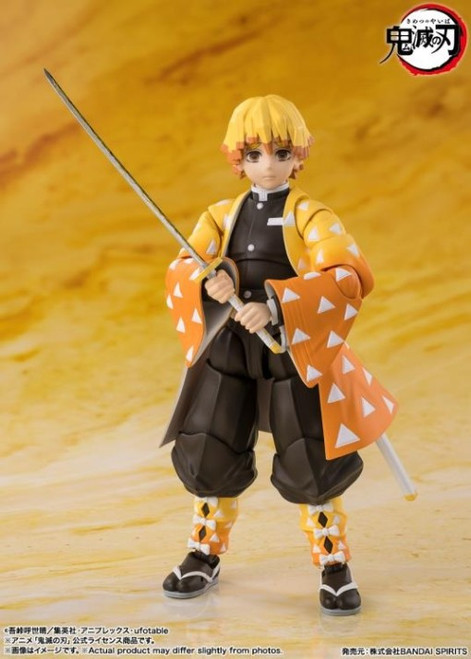 S.H. Figuarts Bandai - Zenitsu Agatsuma "Demon Slayer Kimetsu no Yaiba"