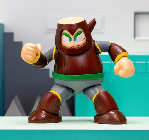 Action Figure - Mega Man (Wood Man) Deluxe [Metal Die-Cast] 1:12